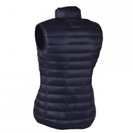 beheizte Bodywarmer Damen - Rücken