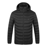 Beheizbare Daunenjacke HeatPerformance® schwarz - Herrenmodell