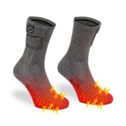 Beheizbare Socken Elektrisch Thermosocken Beheizte Heizung Socken Fußwärmer DE 